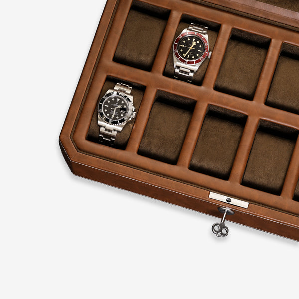 Genuine Leather Watch Box Rolex Watch Box Organizer for -  Canada