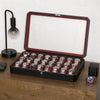 ROTHWELL 24 Slot Watch Case (Black/Red)