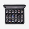 ROTHWELL 18 Slot Watch Case (Black/Grey)