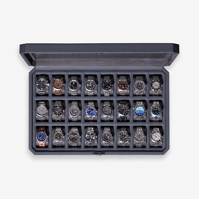 ROTHWELL 24 Slot Watch Case (Carbon)