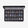 ROTHWELL 24 Slot Watch Case (Black/Grey)