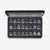 ROTHWELL 24 Slot Watch Case (Black/Grey)