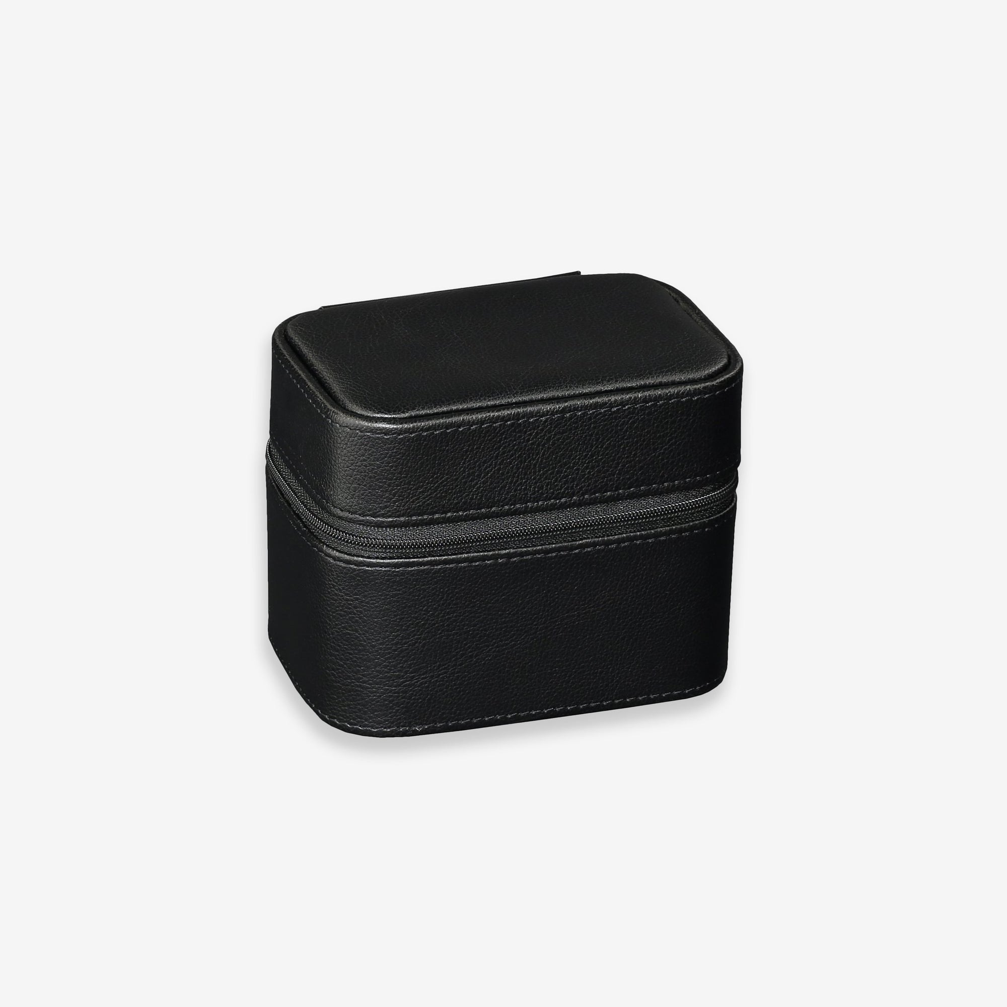 Watch box - Travel watch case for for 2 watches - Black